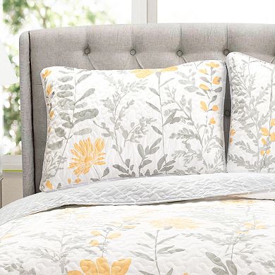 Lush Decor Aprile 3-pc. Reversible California King Quilt Set