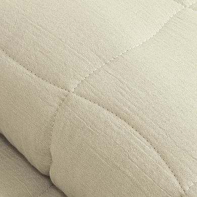 Lush Decor Cloud Gauze Neutral Quilt Set
