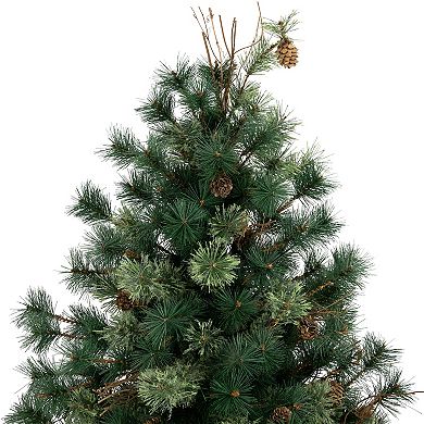 Northlight 4-ft. Country Mixed Pine Artificial Christmas Wall or Door Tree
