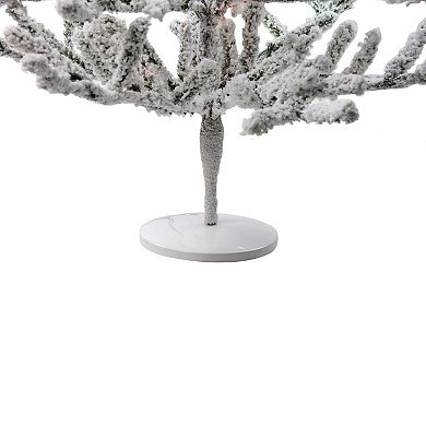 Northlight 36-in. Green Flocked Alpine Coral Artificial Christmas Tree