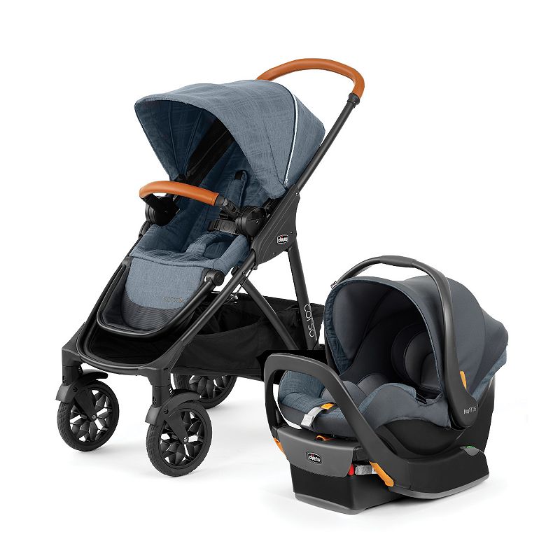 UPC 049796611496 product image for Chicco Corso LE Modular Hampton Stroller & Car Seat Travel System, Blue | upcitemdb.com