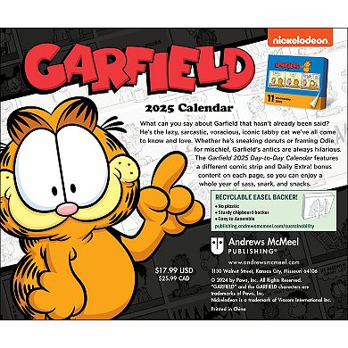 Andrews & McMeel Garfield 2025 Day-to-Day Calendar
