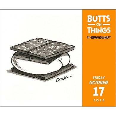 Andrews & McMeel Butts on Things 2025 Day-to-Day Calendar