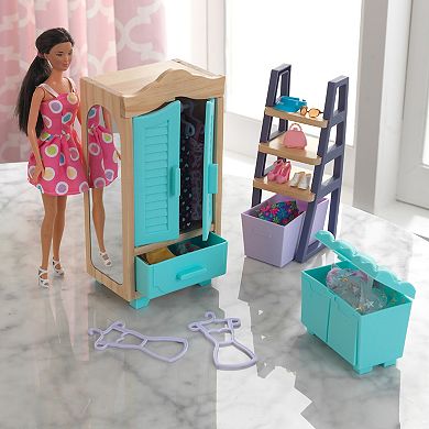 KidKraft Dollhouse Accessory Pack Master Closet Toy Set