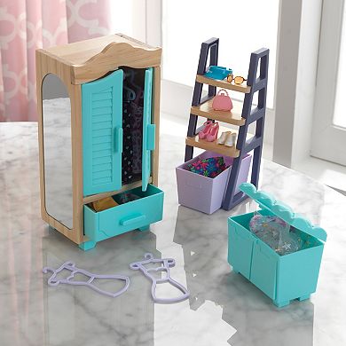 KidKraft Dollhouse Accessory Pack Master Closet Toy Set