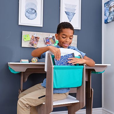 KidKraft Grow Together™ Pocket Adjustable Wooden Desk and Chair