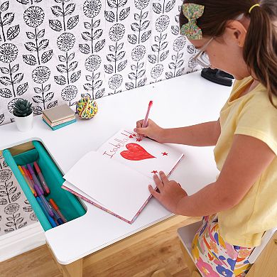 KidKraft Grow Together™ Pocket Adjustable Wooden Desk and Chair