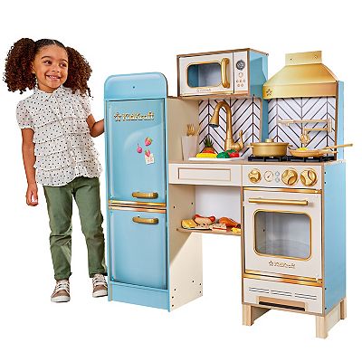 KidKraft Retro Cool Wooden Kitchen Play Set