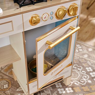 KidKraft Retro Cool Wooden Kitchen Play Set