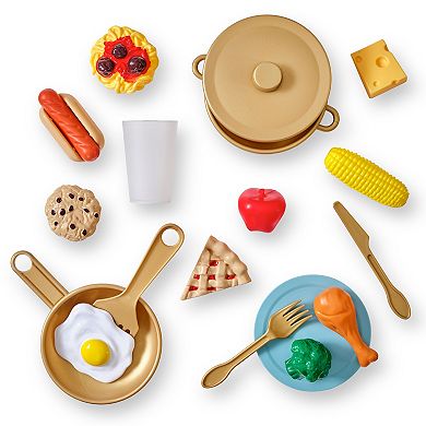 KidKraft Retro Cool Wooden Kitchen Play Set