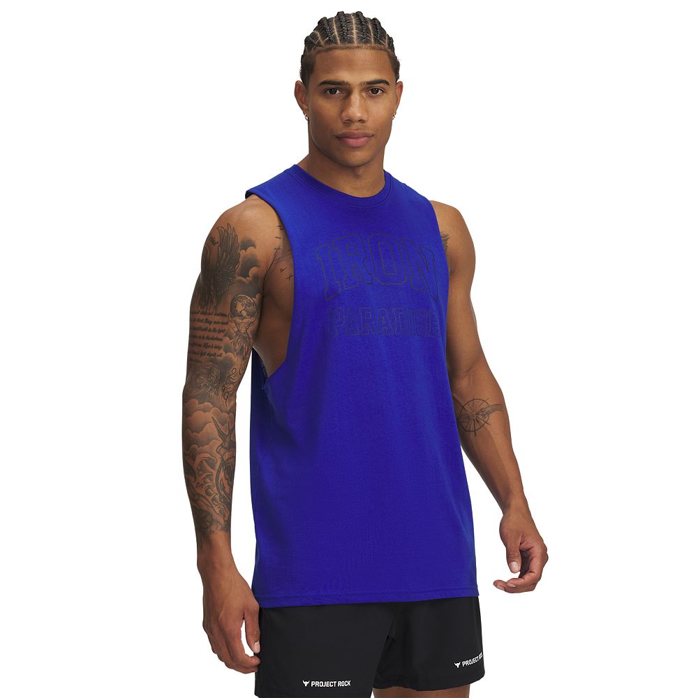 Men's Under Armour Project Rock Iron Paradise Sleeveless Shirt