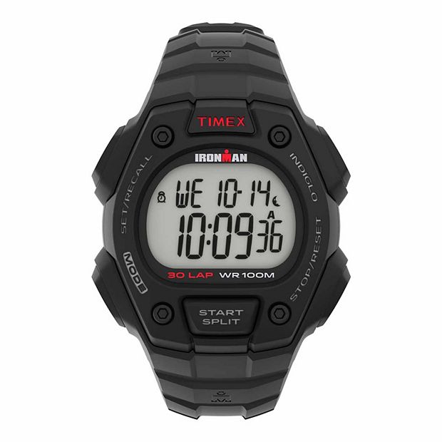 Timex Men s Ironman Triathlon Classic 30 Lap Digital Watch T5K822JT