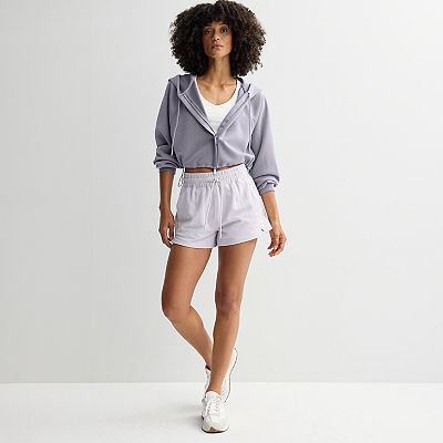 Women's FLX Solace Cropped Zip-Up Hoodie