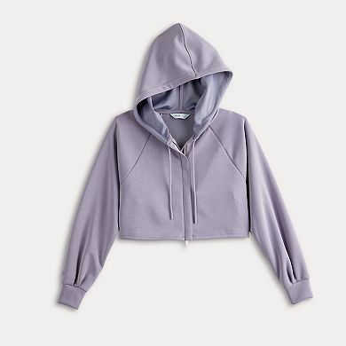 Women's FLX Solace Cropped Zip-Up Hoodie