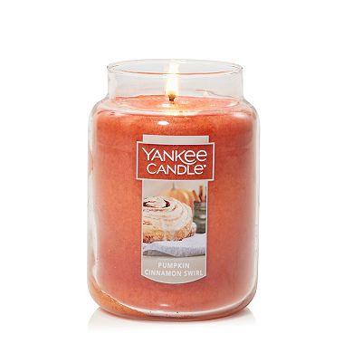 Yankee Candle Pumpkin Cinnamon Swirl Original Large Jar Candle