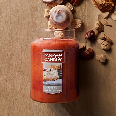 Yankee Candle Pumpkin Cinnamon Swirl Original Large Jar Candle