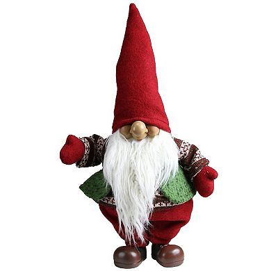 Northlight 22-in. Red & White Gnome Christmas Table Decor