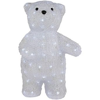 Northlight LED Lit Commercial Grade Acrylic Polar Bear Outdoor Christmas Decoration