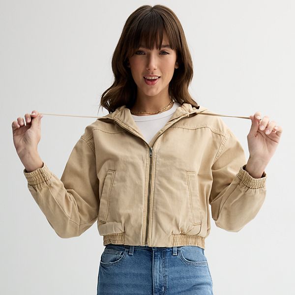ゴーシュ　シックキャンバス　フードブルゾン　ジャケット 美品】 ゴーシュ / ゴーシュ | シックキャンバス フードブルゾン
