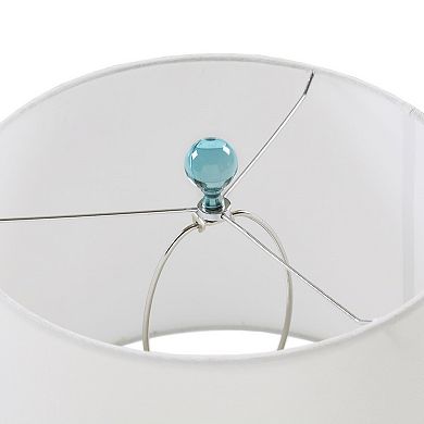 INK+IVY Aquaviva Confetti Glass Table Lamp