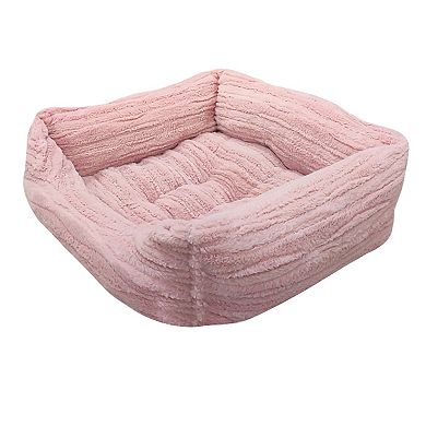 Precious Tails Reserve Jacquard Cuddler Pet Bed