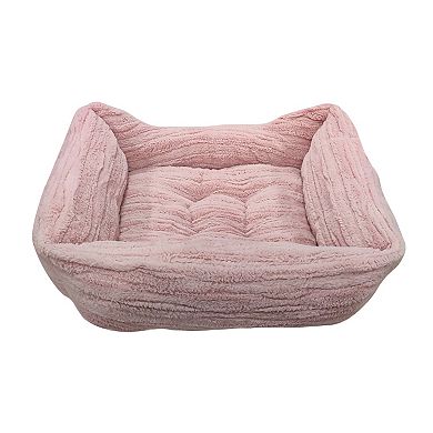 Precious Tails Reserve Jacquard Cuddler Pet Bed