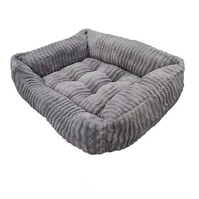 Precious Tails Reserve Jacquard Cuddler Pet Bed