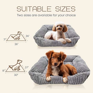 Precious Tails Reserve Jacquard Cuddler Pet Bed