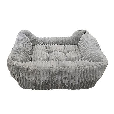 Precious Tails Reserve Jacquard Cuddler Pet Bed