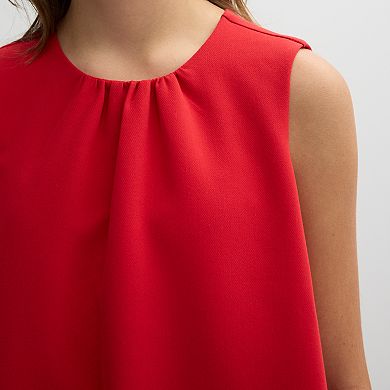 Rewind 7-16 Bubble Bottom Sleeveless Dress