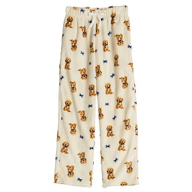 Girls 7-16 Harper & Ivy Print Plush Pants