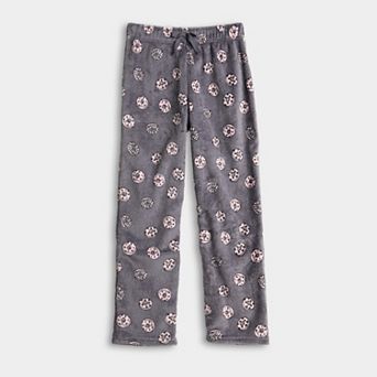 Girls 7-16 Harper & Ivy Print Plush Pants
