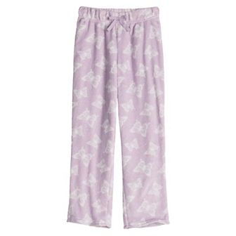 Girls 7-16 Harper & Ivy Print Plush Pants