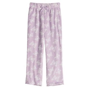 Girls 7-16 Harper & Ivy Print Plush Pants