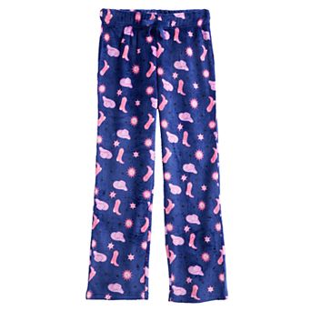 Girls 7-16 Harper & Ivy Print Plush Pants