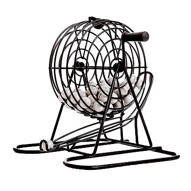 Deluxe Wire Rolling Cage Platinum Series Bingo Set