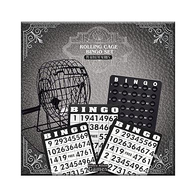 Deluxe Wire Rolling Cage Platinum Series Bingo Set