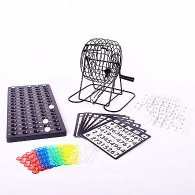 Deluxe Wire Rolling Cage Platinum Series Bingo Set