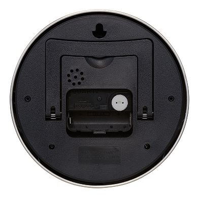 La Crosse Technology 6-in. Wells Brass-Finish Metal Quartz Table-Top or Wall Mounted Clock