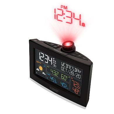 La Crosse Technology WiFi Projection Alarm Clock