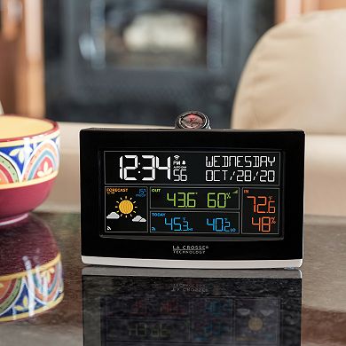 La Crosse Technology WiFi Projection Alarm Clock
