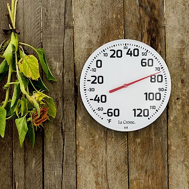La Crosse Technology 8-in. Round Dial Thermometer