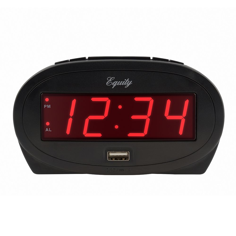 La Crosse Technology Equity 0.9-in. LED Alarm Clock