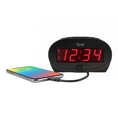 La Crosse Technology Equity 0.9-in. LED Alarm Clock