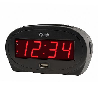 La Crosse Technology Equity 0.9-in. LED Alarm Clock