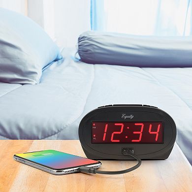 La Crosse Technology Equity 0.9-in. LED Alarm Clock