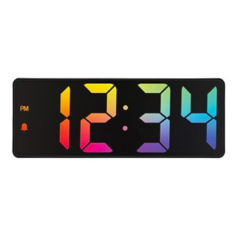 La Crosse Technology Equity 2 in Gradient Digital Alarm Clock with Indoor Temperature