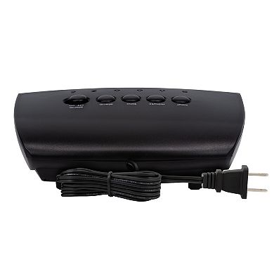 La Crosse Technology Equity Green LED 0.9-in. Digital Alarm Clock