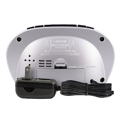 La Crosse Technology Equity 0.9-in. LED Alarm Clock with USB Charge Port