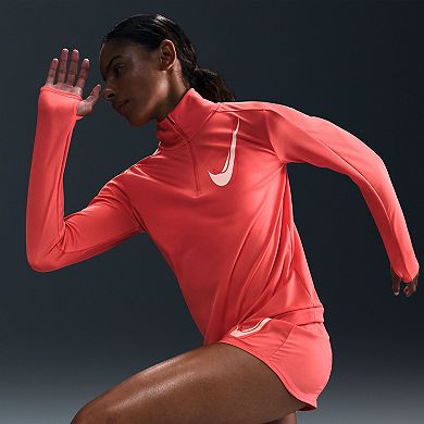 Women's Nike Swoosh 1/2-Zip Running Mid Layer Top